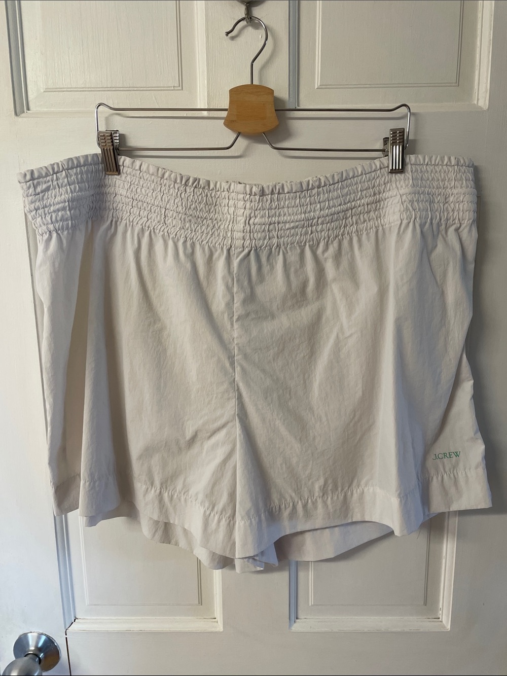 J. Crew white performance shorts women’s size 3X